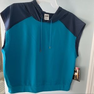 Short sleeve light weight athletic jacket